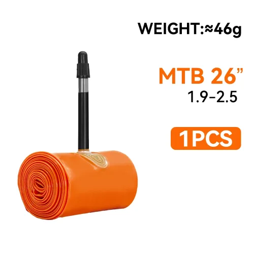 초경량 자전거 내부 튜브 26 27.5 29 인치 MTB TPU 소재 타이어 45mm 프랑스어 밸브 슈퍼 라이트 항산화 CYCLAMI 산악자전거 내관
