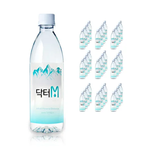 닥터엠 알칼리 미네랄워터, 500ml, 40개