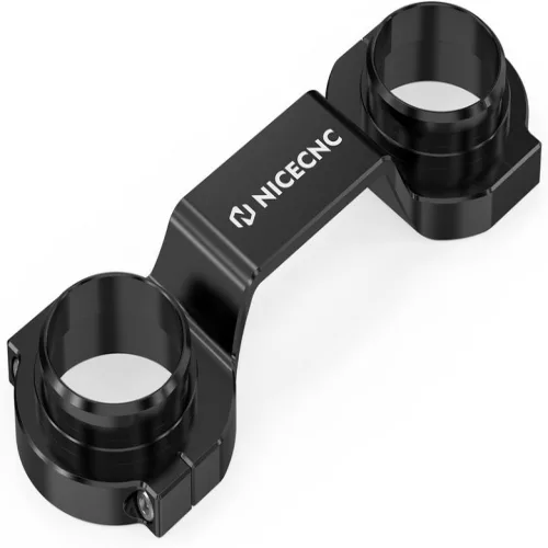 NICECNC 포크 스태빌라이저 브레이스 알루미늄 CNC 블랙 스즈키 DR650S 1996-2024 DR650SE 호환