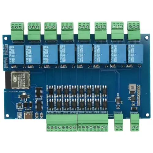 ESP32 RS485 모드버스 릴레이 모듈 보드, 1개, 8채널