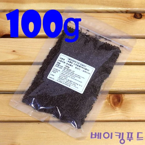 초콜릿스프링클(버미셀리)100g, 100g, 1개