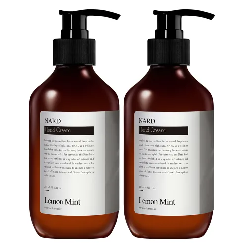나드 모이스처 핸드크림 레몬민트, 280ml, 2개