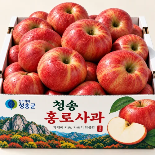 [단독초특가] 일100개한정 고당도선별 햇수확 홍로사과