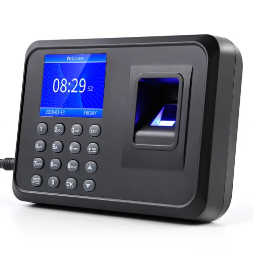 KC인증 지문출퇴근기록기 출퇴근기록기 근태관리기 USB 사무실 출근체크기, 1개, F01H-