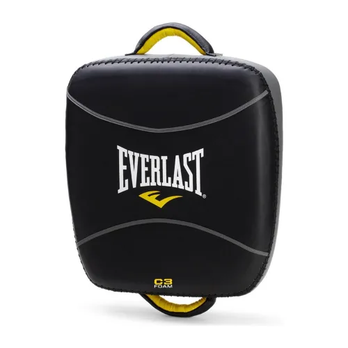 에버라스트 미트 레그 킥 패드 MMA 킥복싱 코치용품, 블랙, 1개