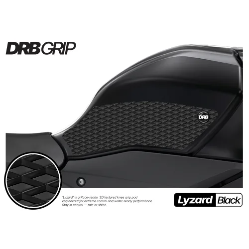 디알비그립 야마하 YZF R1 15~ 리자드 블랙 DRB GRIP 니그립패드