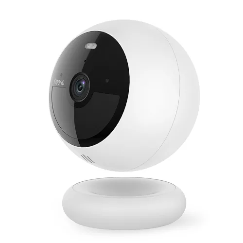 NuriCam 무선 보안 홈카메라 CCTV 180일 연속 사용 8GB 메모리 카드 내장, CS201-BH, 1개