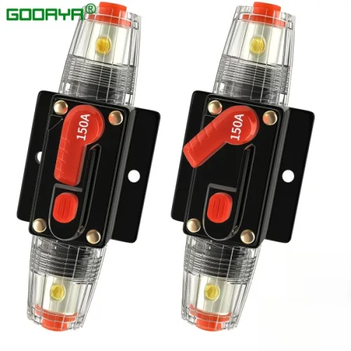 자동차 오디오 시스템용 수동 리셋 방수 마린 회로 차단기 20A~300A 퓨즈 12V-48V DC 40A 60A