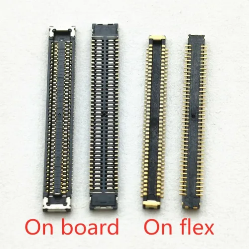 LCD 디스플레이 스크린 플렉스 FPC 커넥터 갤럭시 노트 10 라이트 N770F S20FE S20 FE A21S A217F 플러그 온 보드 78 핀 2-10 개