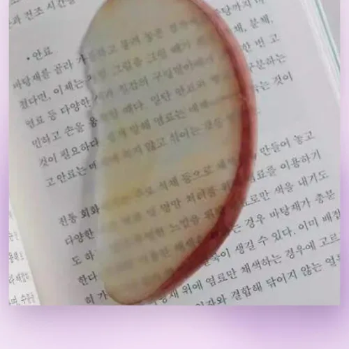 10개 세트의 사실적인 과일 모양 아크릴 책갈피로, , , 책 애호가 모두에게 적합한 만화책  홀더 및 독서 보조 도구입니다