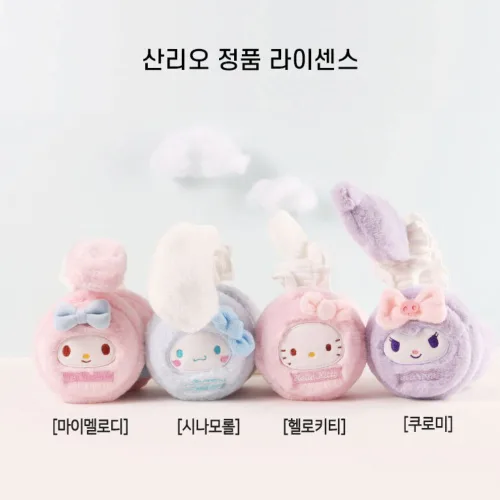 산리오 캐릭터 시나모롤 귀마개 겨울 마이멜로디 방한용품