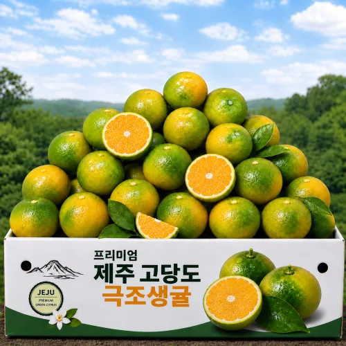 [단독초특가] 제주 당도좋은 첫 극조생귤 그린귤