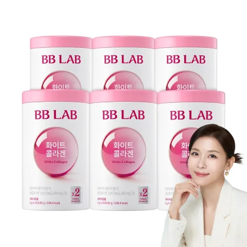 [본사정품] 뉴트리원 비비랩 화이트 콜라겐, pdrn, 프리미엄 고함량 콜라겐, 6개, 30회분