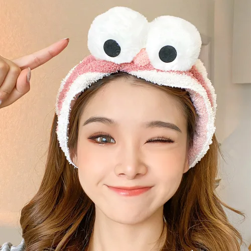 왕눈이 밴딩 헤어 밴드 머리띠 곱창 머리끈
