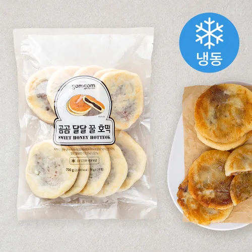 곰곰 달달 꿀호떡, 70g, 10개입, 1개