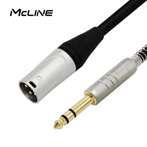 맥라인 MC-HA26 TRS 6.3(5.5)-XLR 캐논 숫 1m 밸런스 스피커 앰프 연결선 음향 오디오케이블