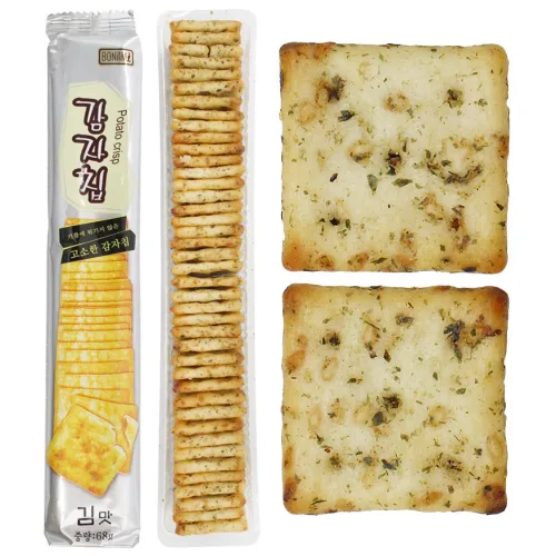 본아미 감자칩 김맛 68g, 1개, 68g