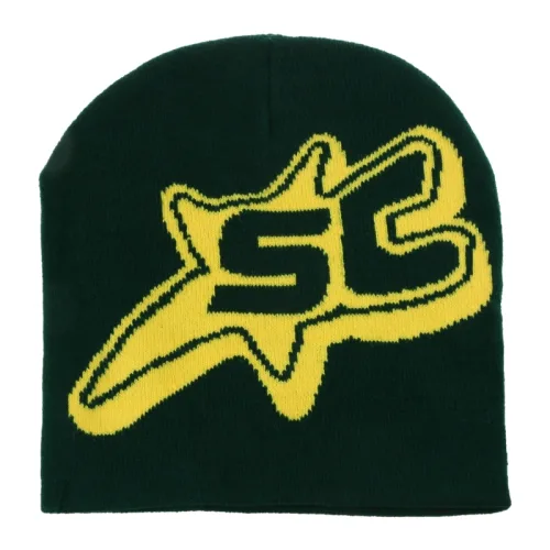 Y2K Girls 하라주쿠 스타일 Slouchy Beanies 여성용 자카드 모자 다목적 힙합 비니 모자 해골 모자 터번
