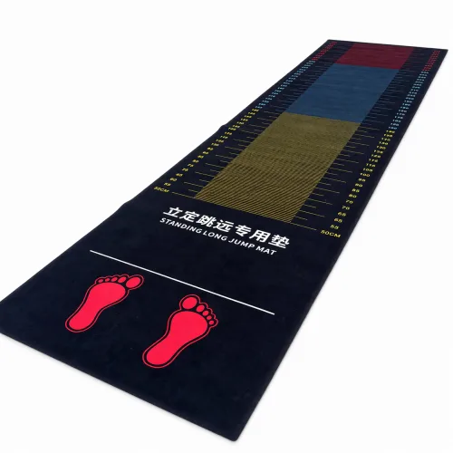 이도스포츠 제자리 멀리뛰기 매트 체육 중고등성인용 300x90cm 3mm, 1개, 단일색상