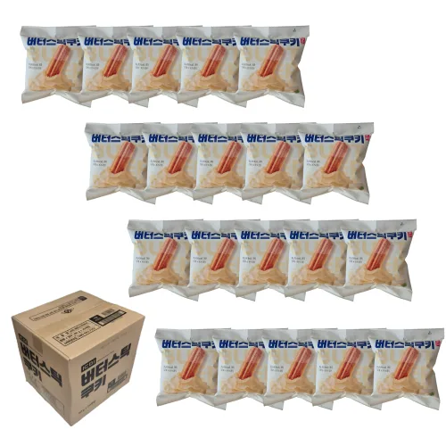 대산 K미 버터스틱쿠키 20개입 1박스, 20개, 80g