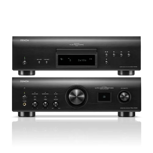데논 PMA-1700NE 인티앰프 DCD-1700NE CD플레이어 세트 1개, 색상:실버