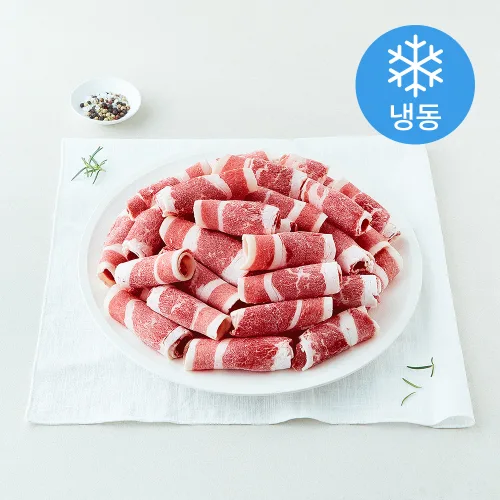 미국산 대패 우삼겹 (냉동), 1개, 1kg