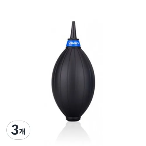 비스고 미니 에어 블로워 카메라 청소 용품 Black, DDA-9, 3개