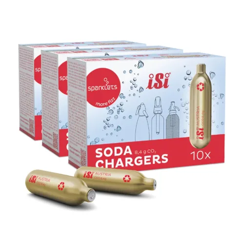iSi 이지 소다메이커 탄산 실린더 카트리지 가스, Co2 8.4g (3박스), 단품