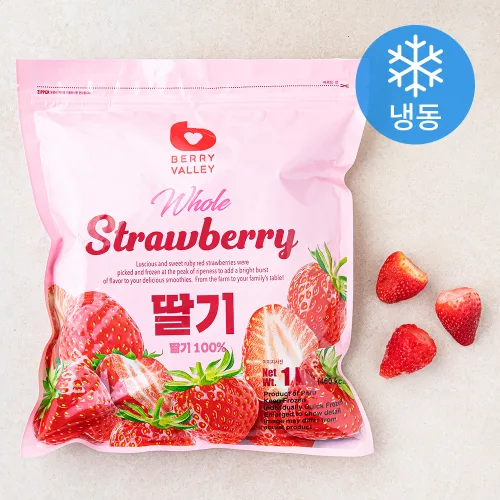베리밸리 딸기 (냉동), 1kg, 1개