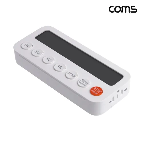 Coms LCD 디지털 타이머 자석형 시계 스톱워치 BF268