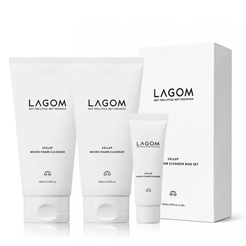 라곰 셀럽 마이크로 폼 클렌저 150ml 2p + 30ml, 1세트, 330ml