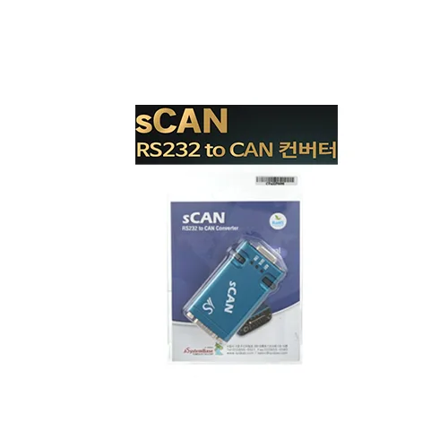 시스템베이스 SCAN RS232 to CAN컨버터 시리얼통신변환컨버터, SCAN, 1개