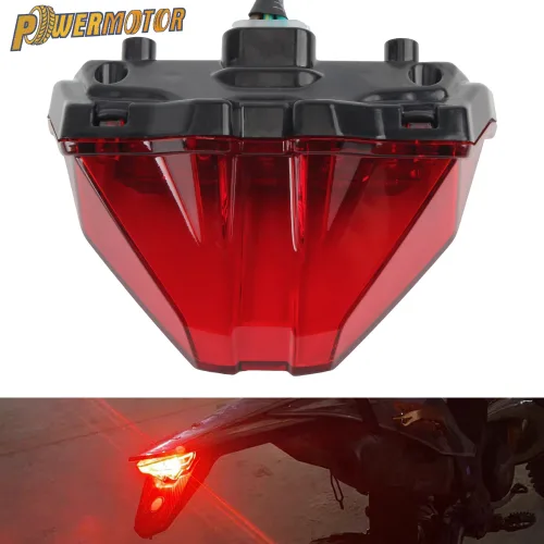 모터사이클 브레이크 테일 라이트 브레이크 신호등 테일라이트 KTM EXC EXCF XCW XCFW 150-500 2020-2024 모토크로스 액세서리 오토바이 브레이크 테일, 1개