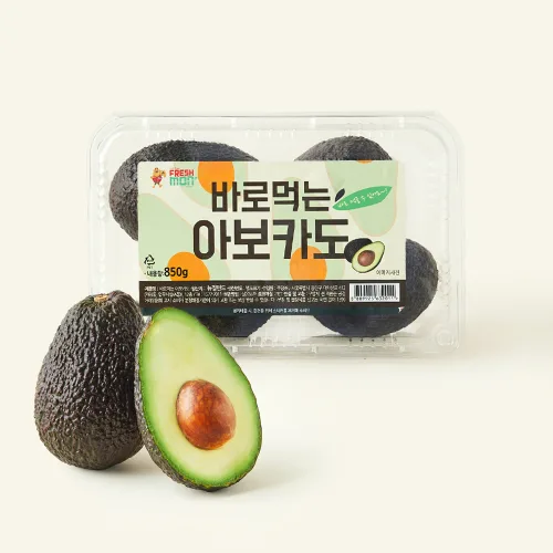 프레시몬 뉴질랜드산 바로 먹는 아보카도, 1개, 850g