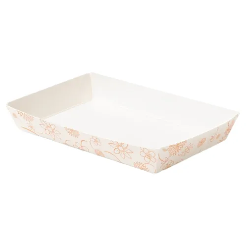 DK 대경 사각 종이 접시 DK-2호 15 x 9.2 x 2.5 cm, 500개입, 1개