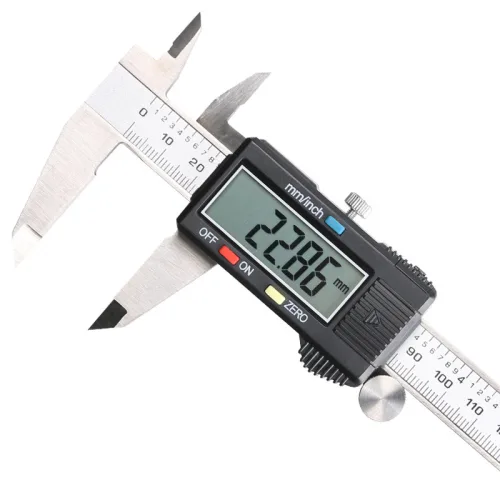LOFTYLIFE 버니어 캘리퍼스 150mm 휴대용 디지털 버니어 캘리퍼스 0.01mm 정밀측정, 1개